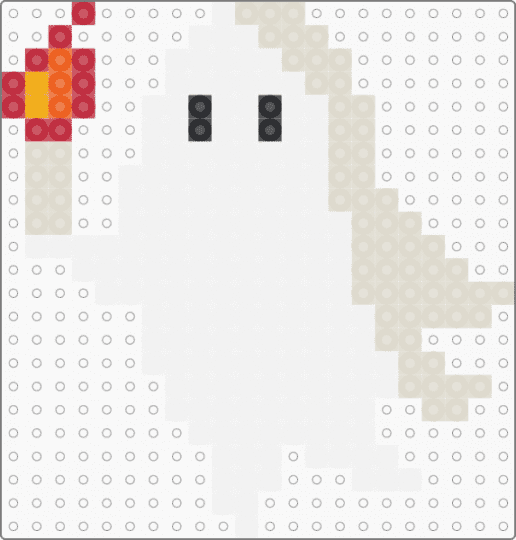 Ghost 🕯️ - white,beige,ghost