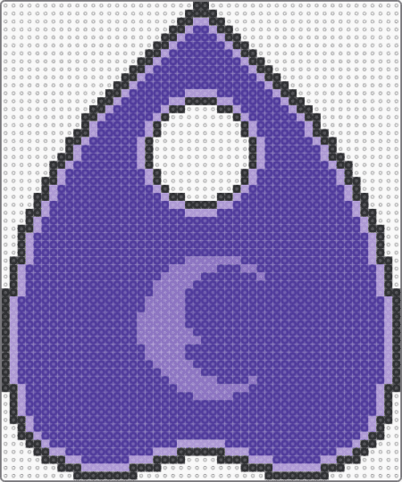 Ouija board Planchette - purple,ouija,ouija board,planchette