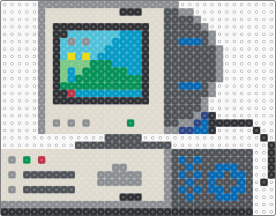 Computer - gray,beige,computer