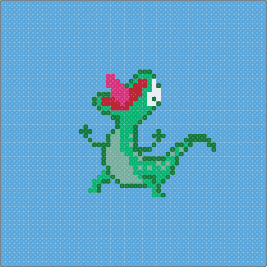 Tom the Lizard - light blue,tom,lizard,hoppers