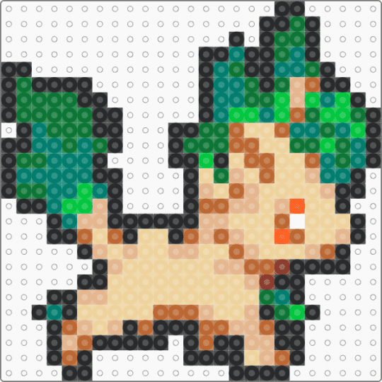Leafon (Normal 3 of 9) - beige,green,teal