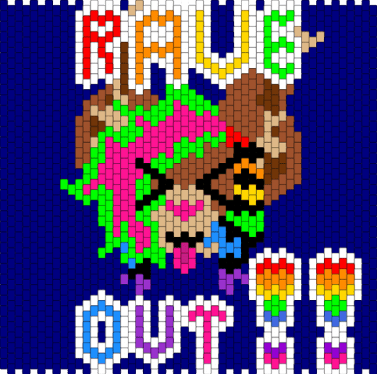 furry bag panel 2? - purple,red,rave,plur,furry