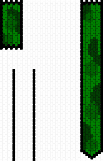 Camo tie - black,green,tie
