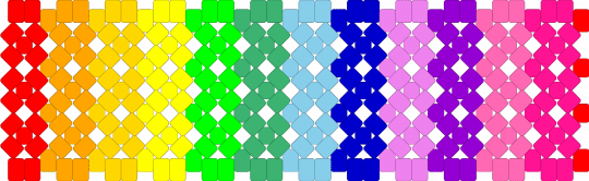 Fun rainbow!!!!!!!!!!!!! - green, pink, purple, yellow