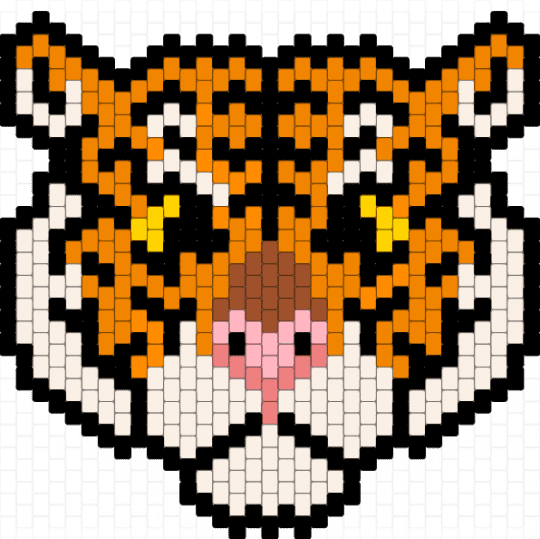 for my teacher 😬😬😬 - orange, tiger, white