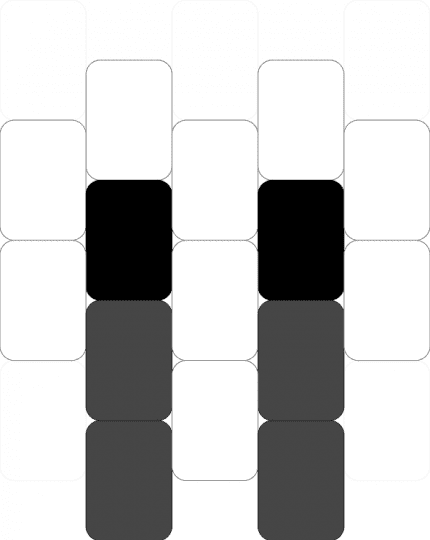 fnaf ghost - black, brown, five nights at freddys, fnaf, ghost, grey, oogaly boogaly, spooky, white