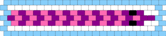 worm on a string >:3 - pink,light blue,worm on a string,porple,purple