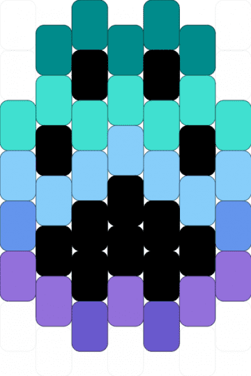 neptunic paw charm :3 - light blue,definitely not a furry guys,paw,otherkin,pride,therian,thats kinda gay,neptunic