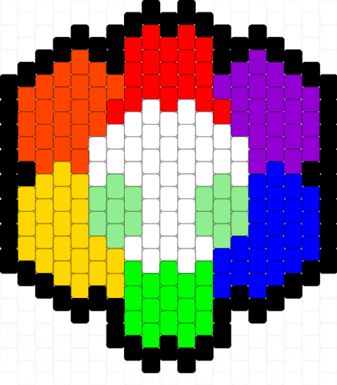 dandy charm :3 - red,purple,dandy,dandys world,rainbow,flower