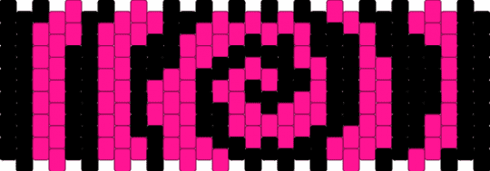 pink and black swirl because yesn't - black,pink,swirl,neon