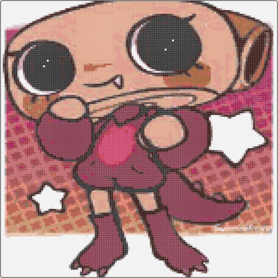 Shelly - beige, brown, red