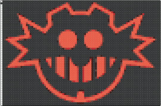 eggman logo - black,red