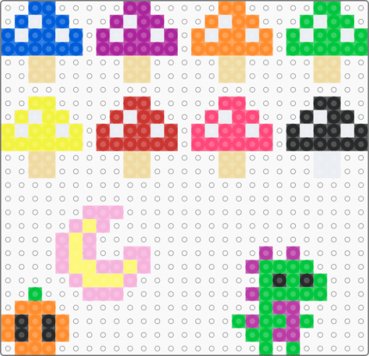 random stuff - pink,orange,red,colorful
