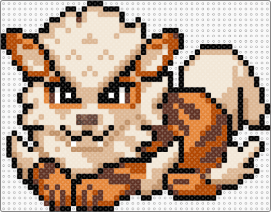 Pokopia Arcanine Doll - arcanine, beige, gaming, pokemon, pokopia
