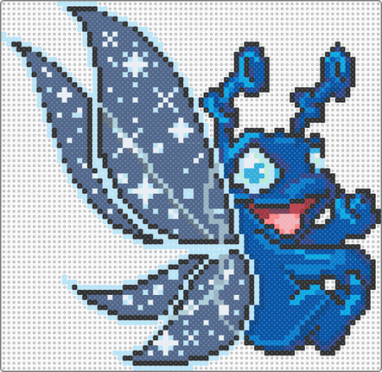 faerie grundo - light blue,blue,neopets,grundo,faerie,space