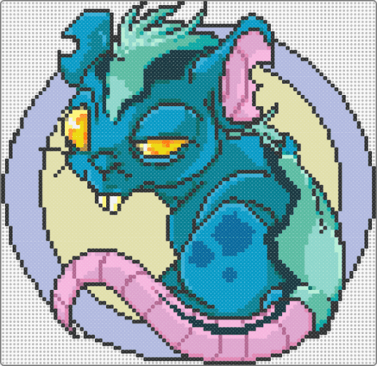 mutant xweetok - light blue,pink,teal,yellow,neopets,xweetok,mutant,rat,creepy