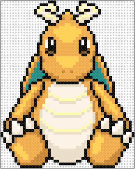 pokopia dragonite doll - dragonite, gaming, orange, pokemon, pokopia, yellow
