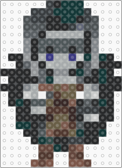 yasha nydoorin (v2) - black,gray,tan,brown,mighty nein,critical role,dnd,yasha