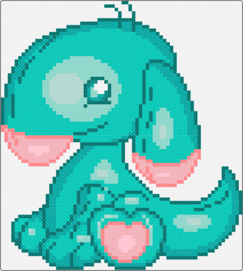 baby blumaroo - teal,neopets,blumaroo,baby,plushie