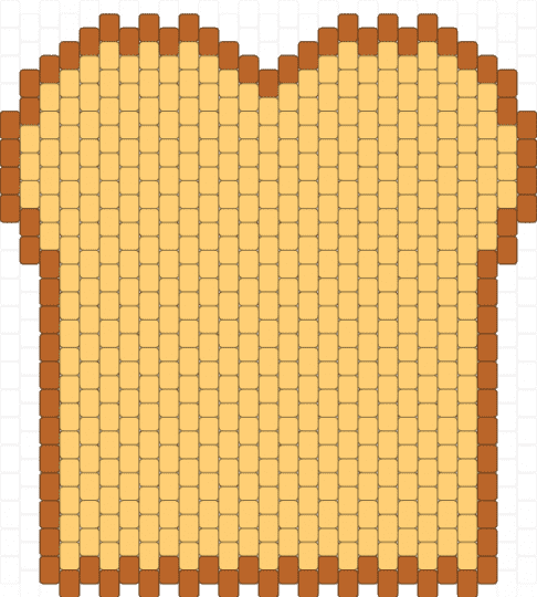 Bread bag panel - yellow