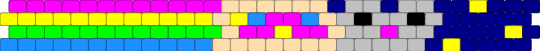 Nyan cat rotator part two - pink,beige,purple,nyan cat,rotator,colorful,character,retro