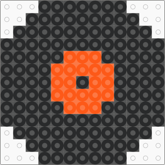 Record - black, circle, cotdvinylrecords, orange, record