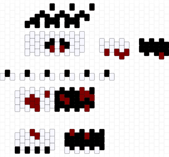 Art the clown - black, clown, doll, horror, red, white