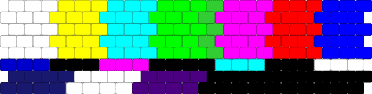 Glitch - green,purple