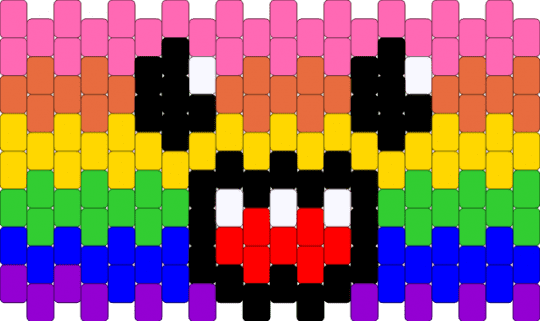 Domo - pink,orange,yellow,purple