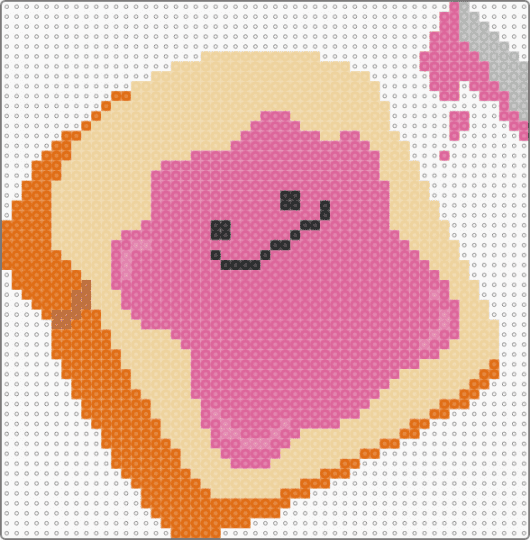 toast ditto - pink,beige