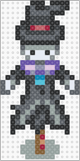 Stardew Valley Rarecrow 1 - black,gray,stardew valley,stardew,scarecrow,stardew scarecrow,videogames