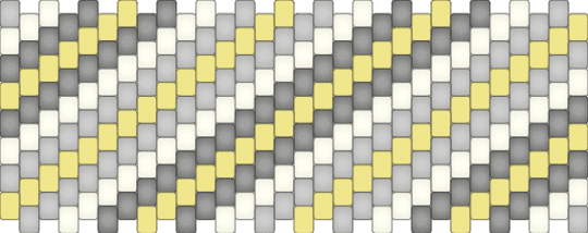 demigender stripey cuff - yellow,beige,gray,lgbtq,lgbtqia,demigender