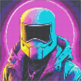 Fortnite - fortnite,neon,video game,retro,arcade,character,vibrant,pink