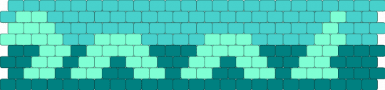 Nessie (24 × 8) - blue, green, lake, light blue, loch ness monster, nessie, sea, sea creature, teal