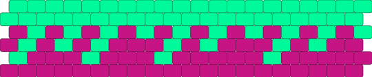 Ooze (20 x 6) - pink,teal,cotdcomplementarycolors,ooze,slime,neon,glow