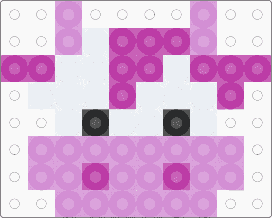 Purple cow kid - pink,white