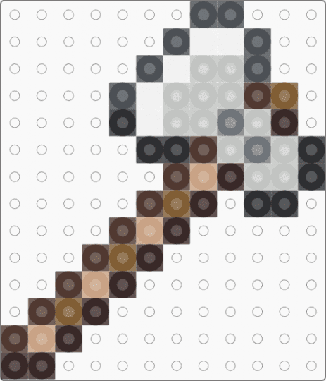 Iron Axe - brown,beige