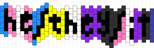 he/they/it pronoun charm!! (read desc) - purple,pride,pronouns,he they it,nonbinary,transgender,genderfluid