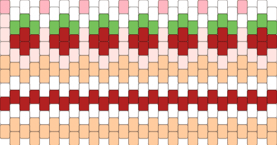strawbeh - beige,red,strawberry,food,pink,cutecore