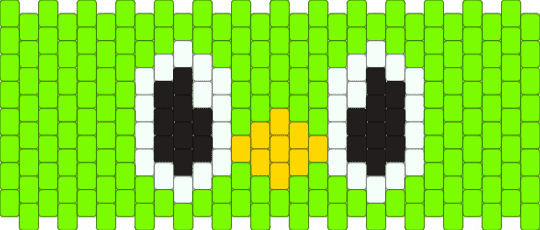 Duolingo cuff ! - green,duolingo,cuff,multistitch