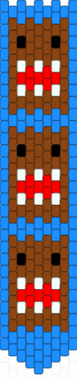 domo tiee - light blue,red,domo,tie