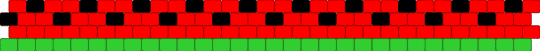 watermelon peyote - green,red,watermelon,fruit,cute,simple,peyote