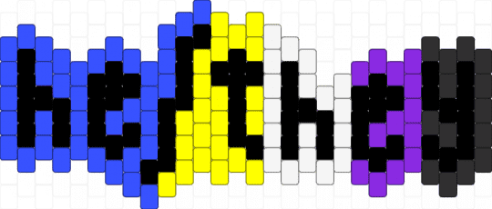 he/they pronouns (read desc + requested) - blue,pride,nonbinary,he they,pronouns