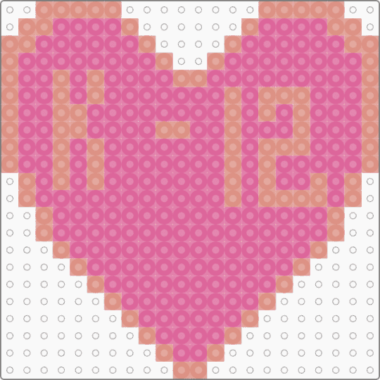 k-12 Melanie Martinez logo (perler ver.) - beige,pink,melanie,martinez,melaniemartinez,k12,album