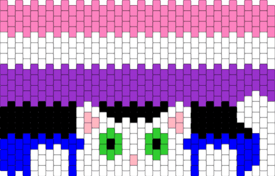 peekaboo - pink,purple,cat,animals,pride,genderfluid