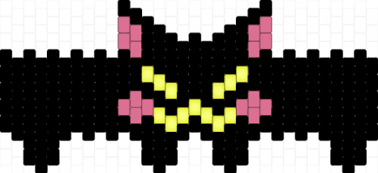 black cat cuff - black,pink,yellow,animals,cat,blackcat,cute