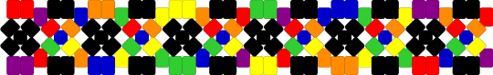 rainbow x base - orange,green,colorful,rainbow,xbase,cute,kandi