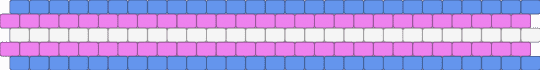 transgender peyote - light blue,pink,pride,transrights,peyote,kandi