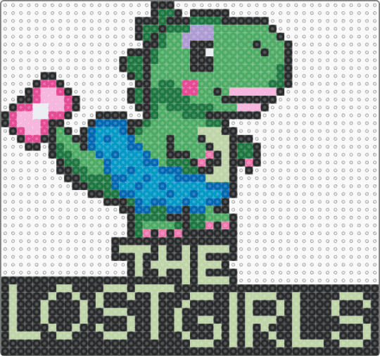 The Lost Girls - black, green, yellow