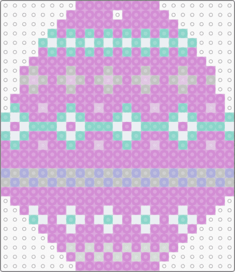 Large Easter Egg ornament - pink,easter,easter egg,egg,ornament